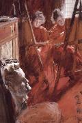 Anders Zorn Les Demoiselles Schwartz Spain oil painting artist